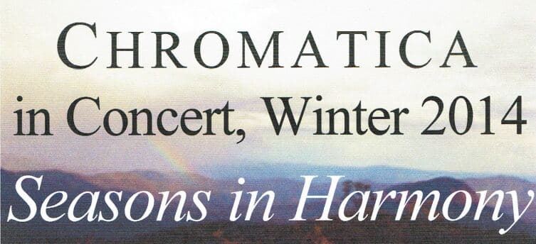 Seasons in Harmony - January 2014