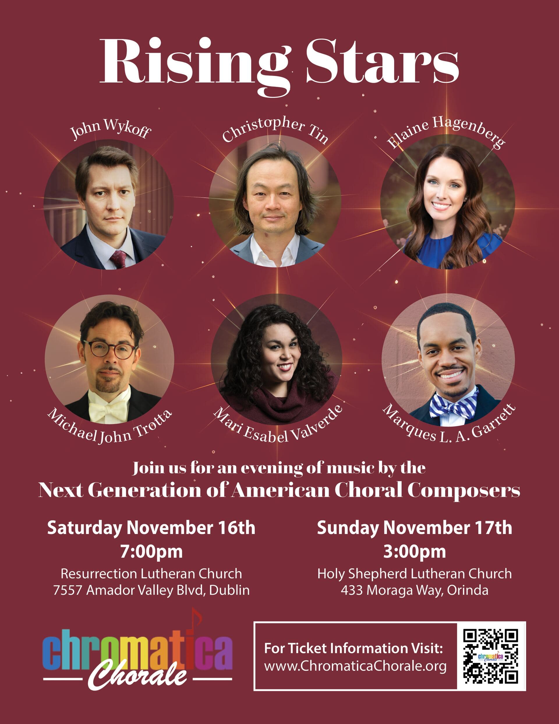 Rising Stars: American Choral Composers - Fall 2024